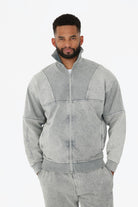 GNP İstanbul-Zip Through Retro Track Neck Sweatshirt-Sweatshirts & Hoodies-1-roqelvaxirum.shop
