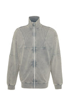 GNP İstanbul-Zip Through Retro Track Neck Sweatshirt-Sweatshirts & Hoodies-2-roqelvaxirum.shop