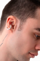 Gal İstanbul-Big Cult Earcuff Silver-Küpe-2-roqelvaxirum.shop