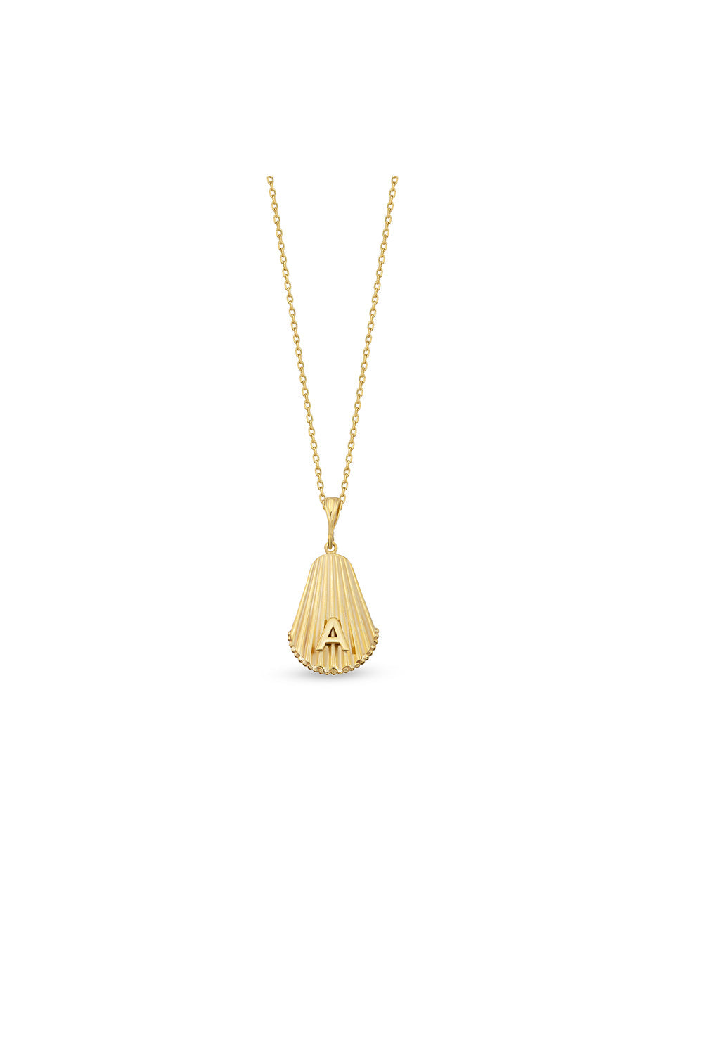 Gal İstanbul-Gâl Initial Necklace Gold-Kolye-1-roqelvaxirum.shop