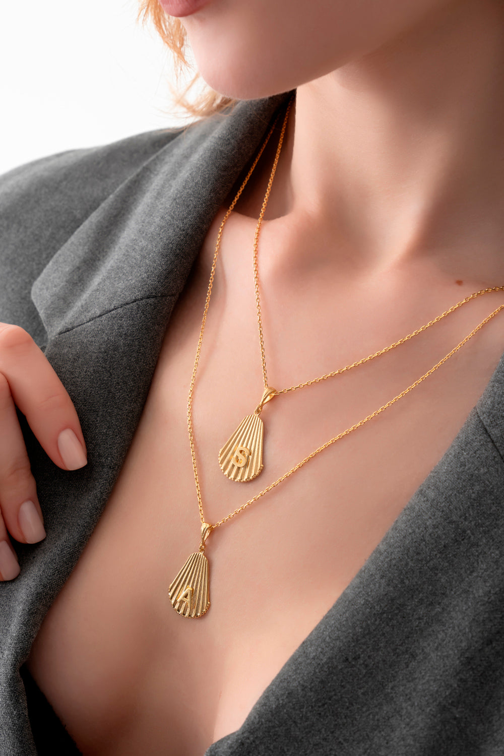 Gal İstanbul-Gâl Initial Necklace Gold-Kolye-2-roqelvaxirum.shop