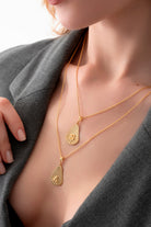 Gal İstanbul-Gâl Initial Necklace Gold-Kolye-2-roqelvaxirum.shop