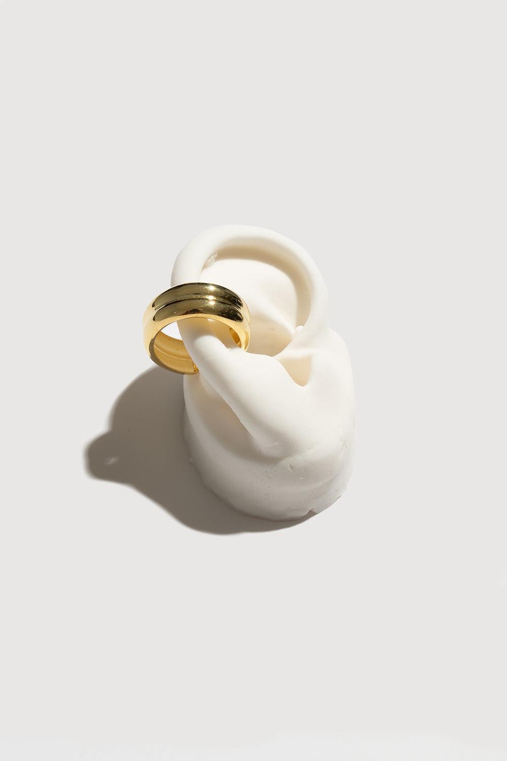 Gal İstanbul-Twin Earcuff Gold-Küpe-1-roqelvaxirum.shop