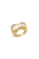 Gal İstanbul-Two Stone Ring Gold-Yüzük-1-roqelvaxirum.shop