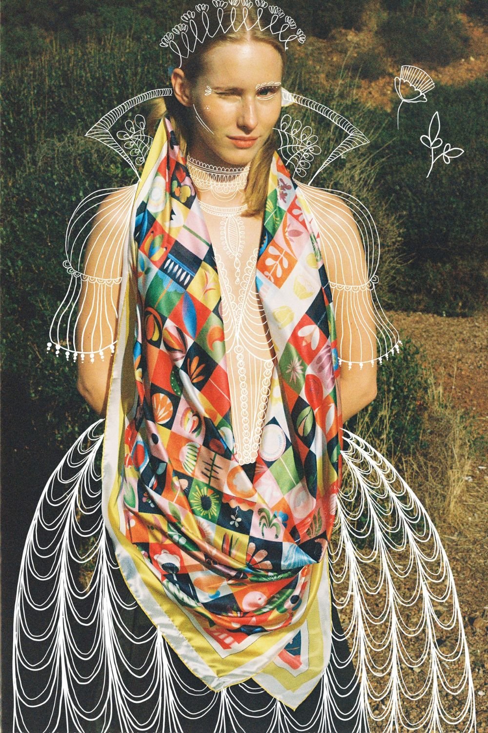 Galene Brand-Dance Şi̇fon Fular-Şal & Fular-4-roqelvaxirum.shop