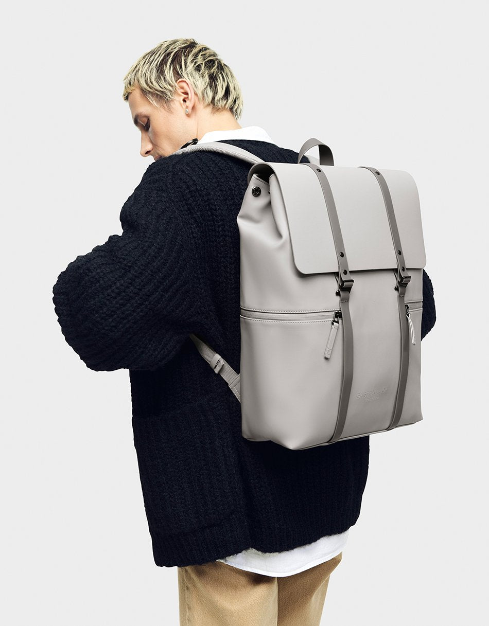 Gaston Luga-Gaston Luga Splash 2.0 Laptop Bölmeli Sırt çantası 16'' Gri-Sırt Çantası-3-roqelvaxirum.shop