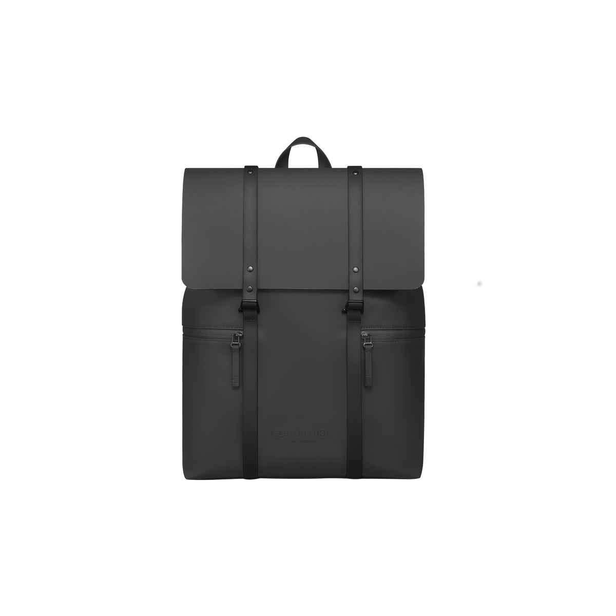 Gaston Luga-Gaston Luga Splash 2.0 Laptop Bölmeli Sırt çantası 16'' Siyah-Sırt Çantası-1-roqelvaxirum.shop