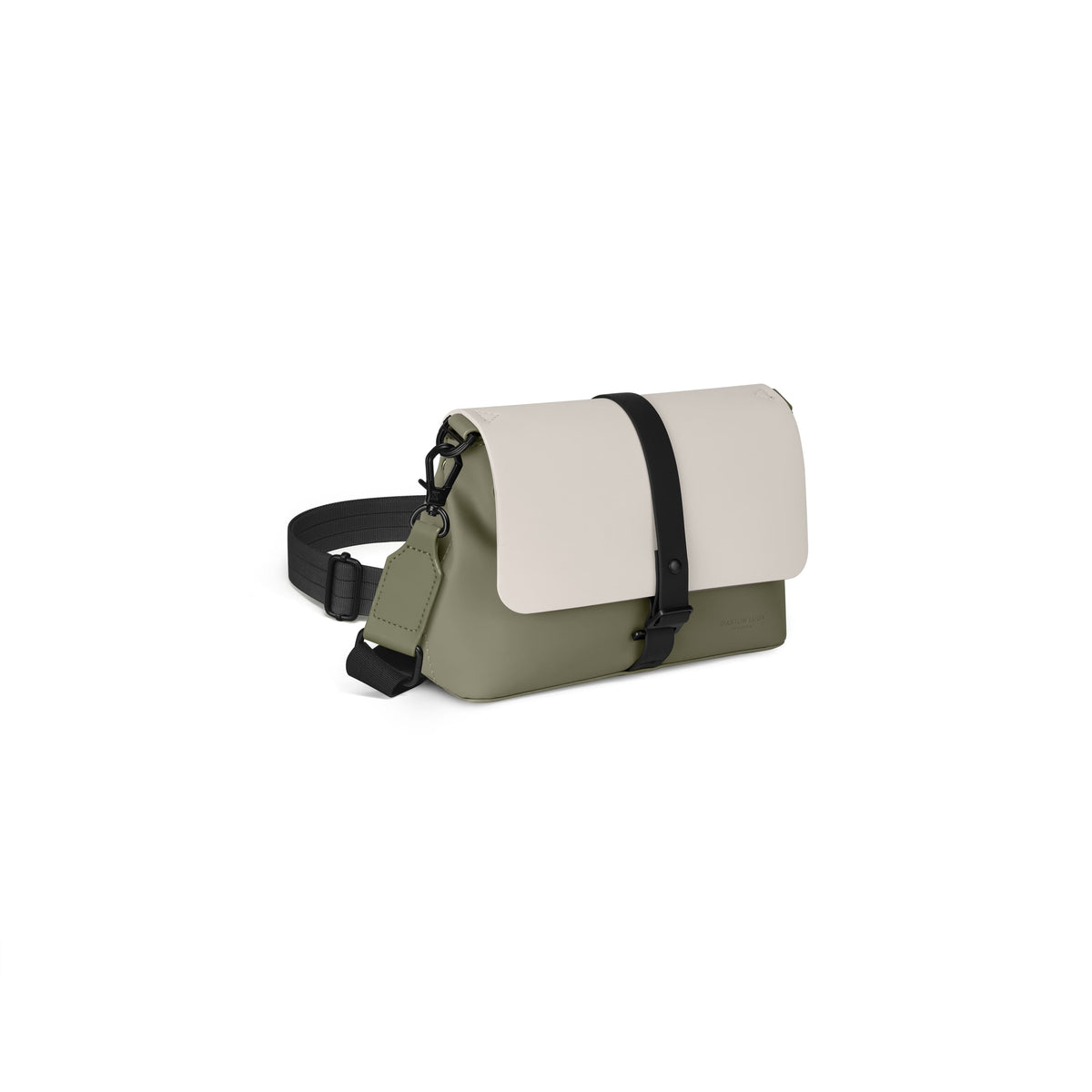 Gaston Luga-Gaston Luga Spläsh Crossbody Bag Cloud Cream / Sage-El Çantası-1-roqelvaxirum.shop