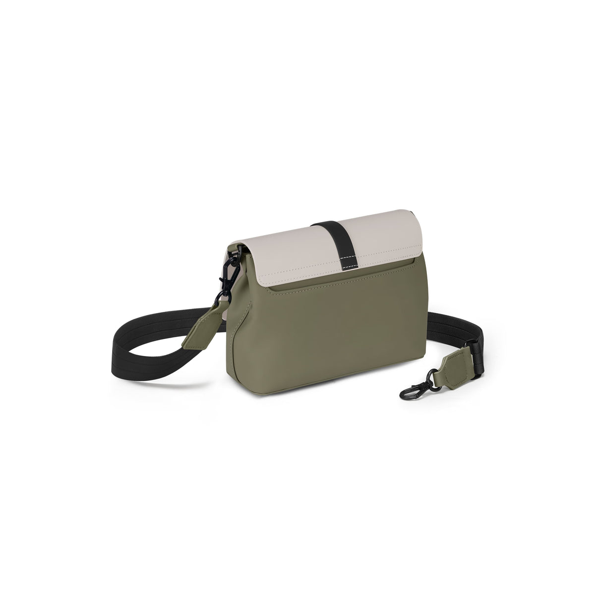 Gaston Luga-Gaston Luga Spläsh Crossbody Bag Cloud Cream / Sage-El Çantası-3-roqelvaxirum.shop