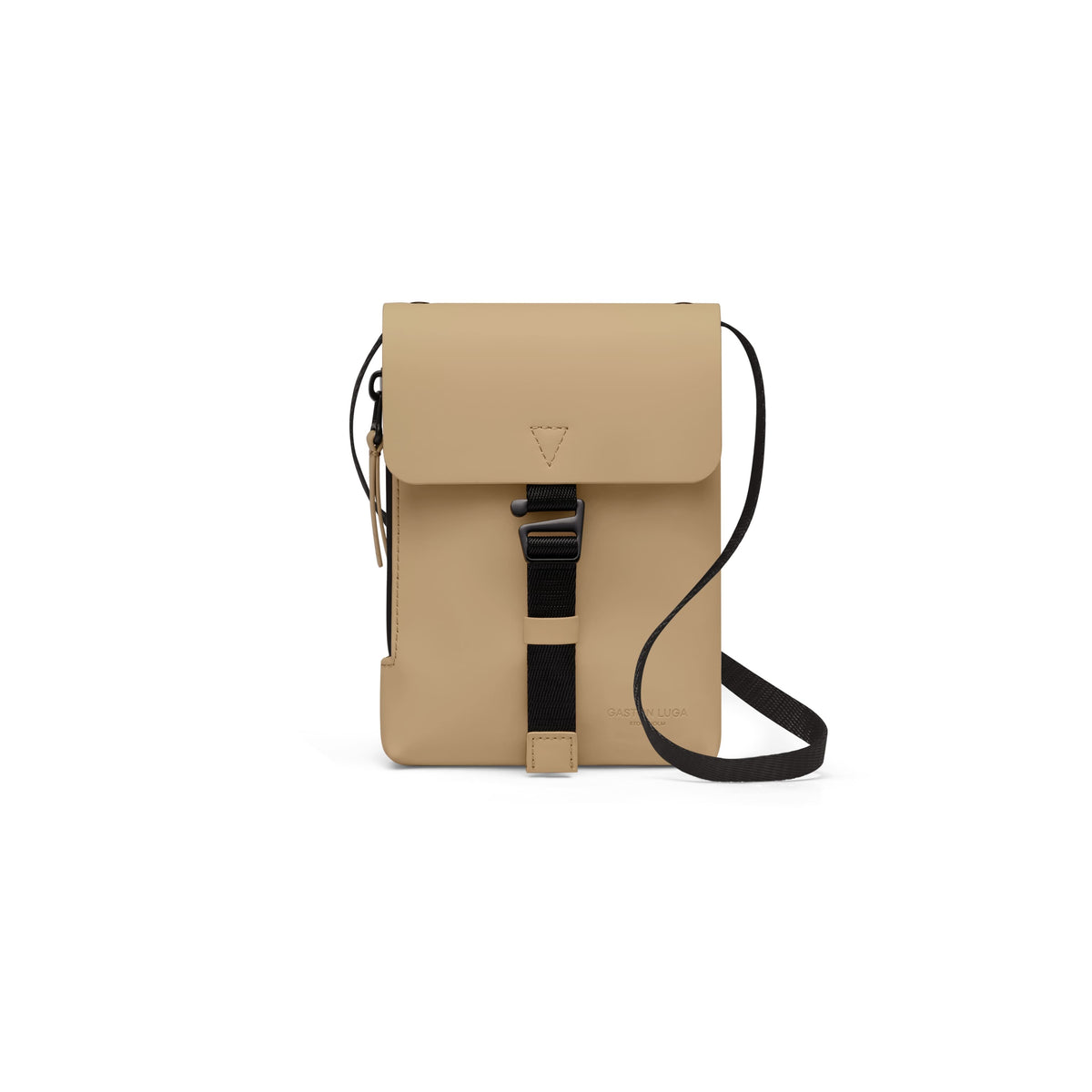 Gaston Luga-Gaston Luga Spläsh Mini Crossbody Omuz çantası Latte-Omuz Çantası-1-roqelvaxirum.shop