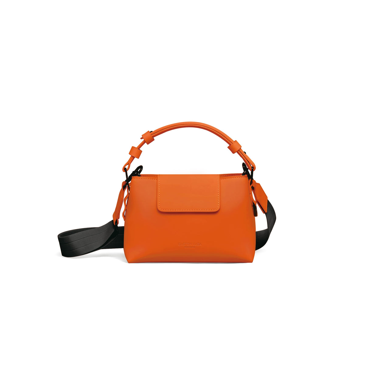 Gaston Luga-Gaston Luga Spläshini El çantası Orange Flame-El Çantası-2-roqelvaxirum.shop