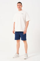 Gennaro-Basic Sweat Short Lacivert-Şort-1-roqelvaxirum.shop