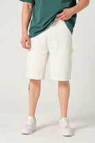 Gennaro-Carpeneter Shorts - Beyaz-Şort-1-roqelvaxirum.shop