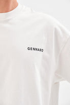 Gennaro-Heavyweight Oversize T-shirt - Beyaz-T-Shirts-5-roqelvaxirum.shop