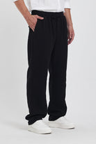 Gennaro-Müslin Pantolon-Keten Pantolon-1-roqelvaxirum.shop