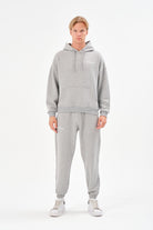 Gennaro-Oversize Jogger - Gri-Eşofman-1-roqelvaxirum.shop