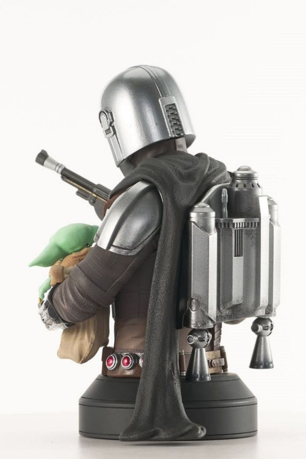 Gentle Giant Ltd.-Star Wars - Mandalorian with Grogu 1/6 Scale Limited Edition Büst-Heykel-5-roqelvaxirum.shop