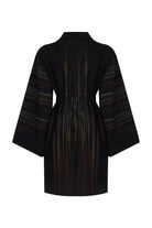 Geomi-Rainbow Kimono - Siyah-Kimono-1-roqelvaxirum.shop
