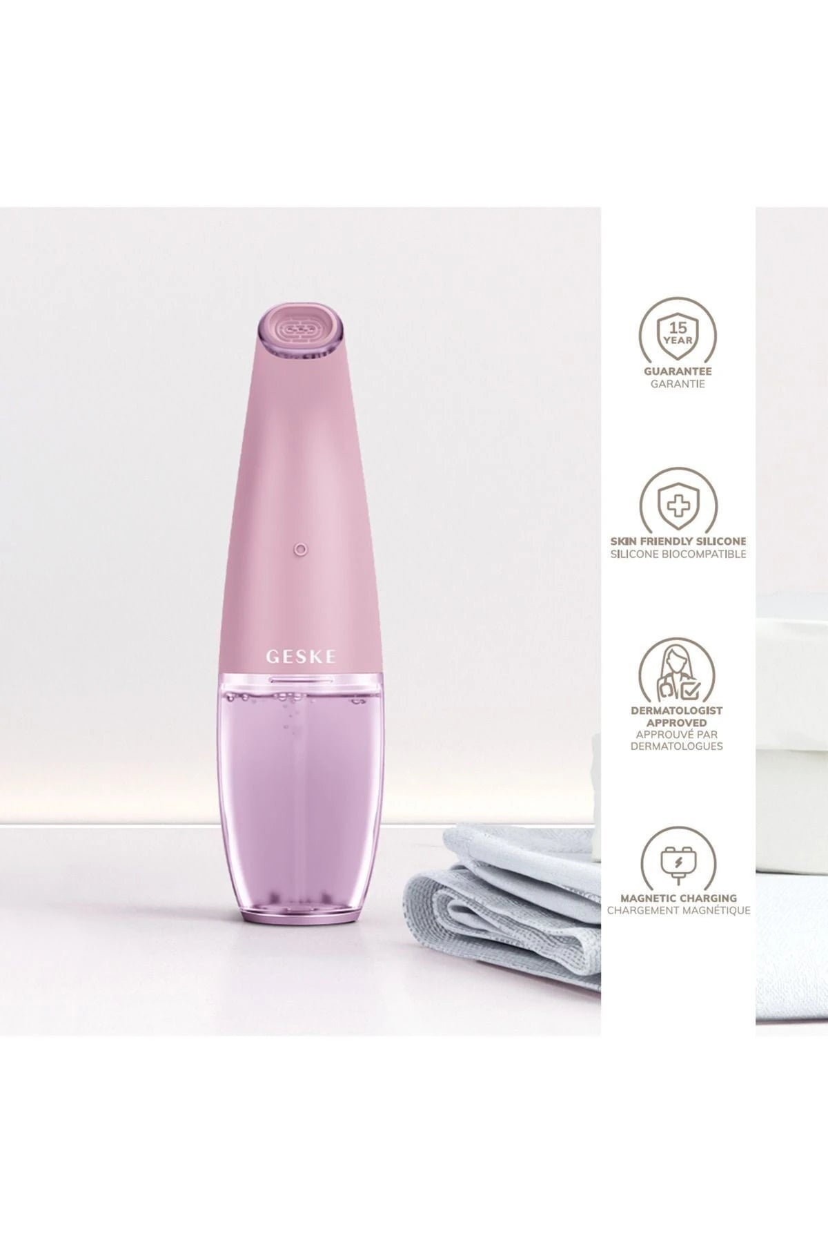 Geske-Aqua Stream Çift Başlıklı Siyah Nokta Ve Yüz Temizleme Cihazı | Aqua Stream Face Cleanser-Cilt Bakım Aletleri-20-roqelvaxirum.shop