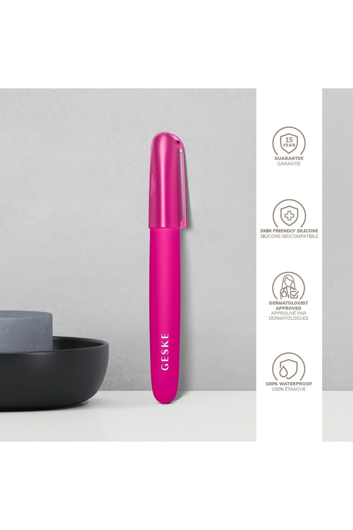 Geske-Hassas Epilasyon Ve Yüz Usturası | Precision Trimmer-Cilt Bakım Aletleri-21-roqelvaxirum.shop