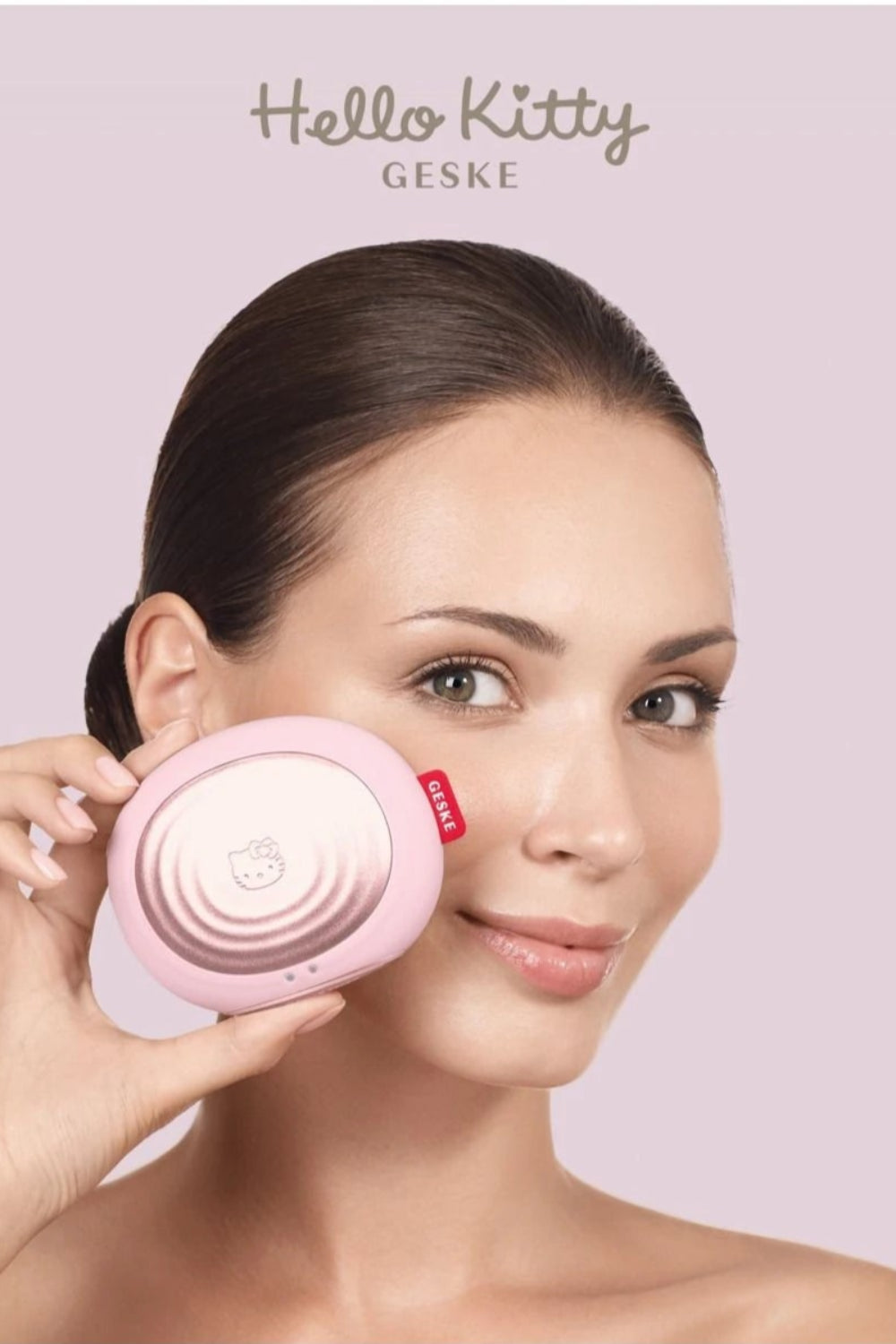 Geske-Hello Kitty Titreşimli Yüz Temizleme Ve Isılı Masaj Cihazı | Sonic Thermo Facial Brush-Cilt Bakım Aletleri-4-roqelvaxirum.shop