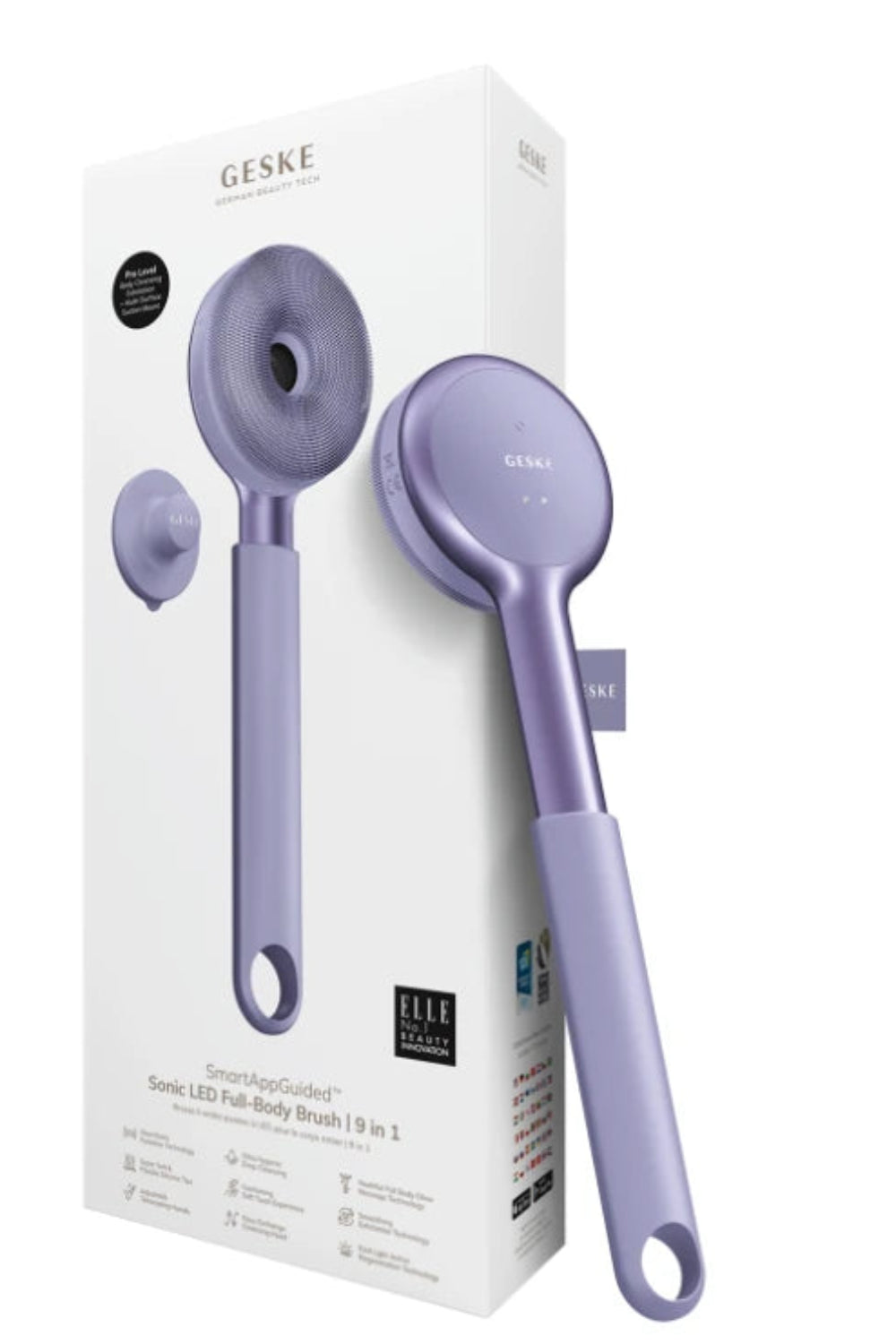 Geske-Led Terapili Vücut Temizleme Ve Cilt Bakım Cihazı | Sonic Led Full Body Brush & Intensive Exfoliator-Cilt Bakım Aletleri-8-roqelvaxirum.shop
