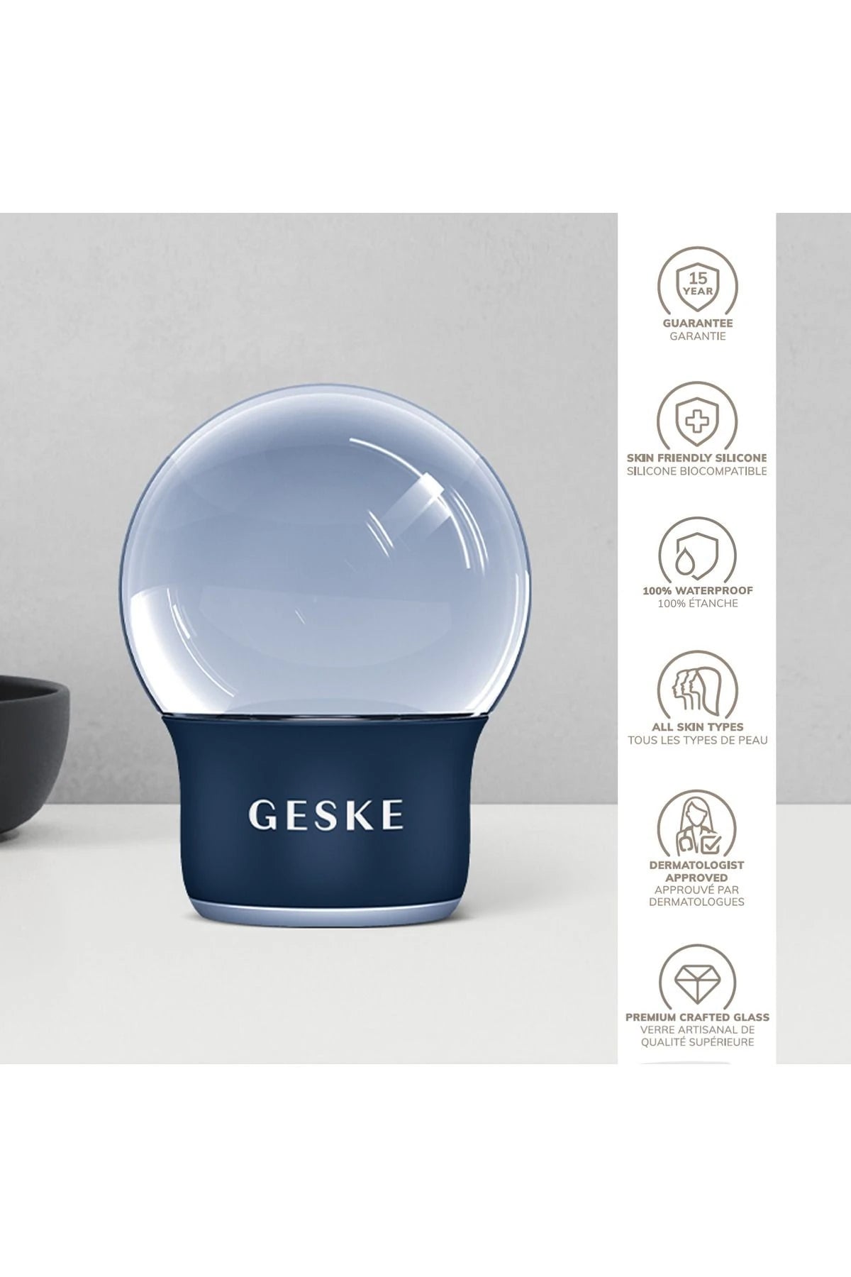 Geske-Sıcak Soğuk Yüz Ve Vücut Masaj Aleti /Cool & Warm Face And Body Massager-Cilt Bakım Aletleri-38-roqelvaxirum.shop