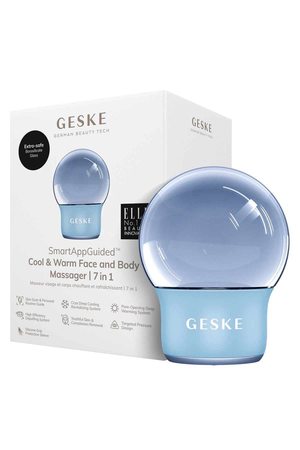Geske-Sıcak Soğuk Yüz Ve Vücut Masaj Aleti /Cool & Warm Face And Body Massager-Cilt Bakım Aletleri-8-roqelvaxirum.shop