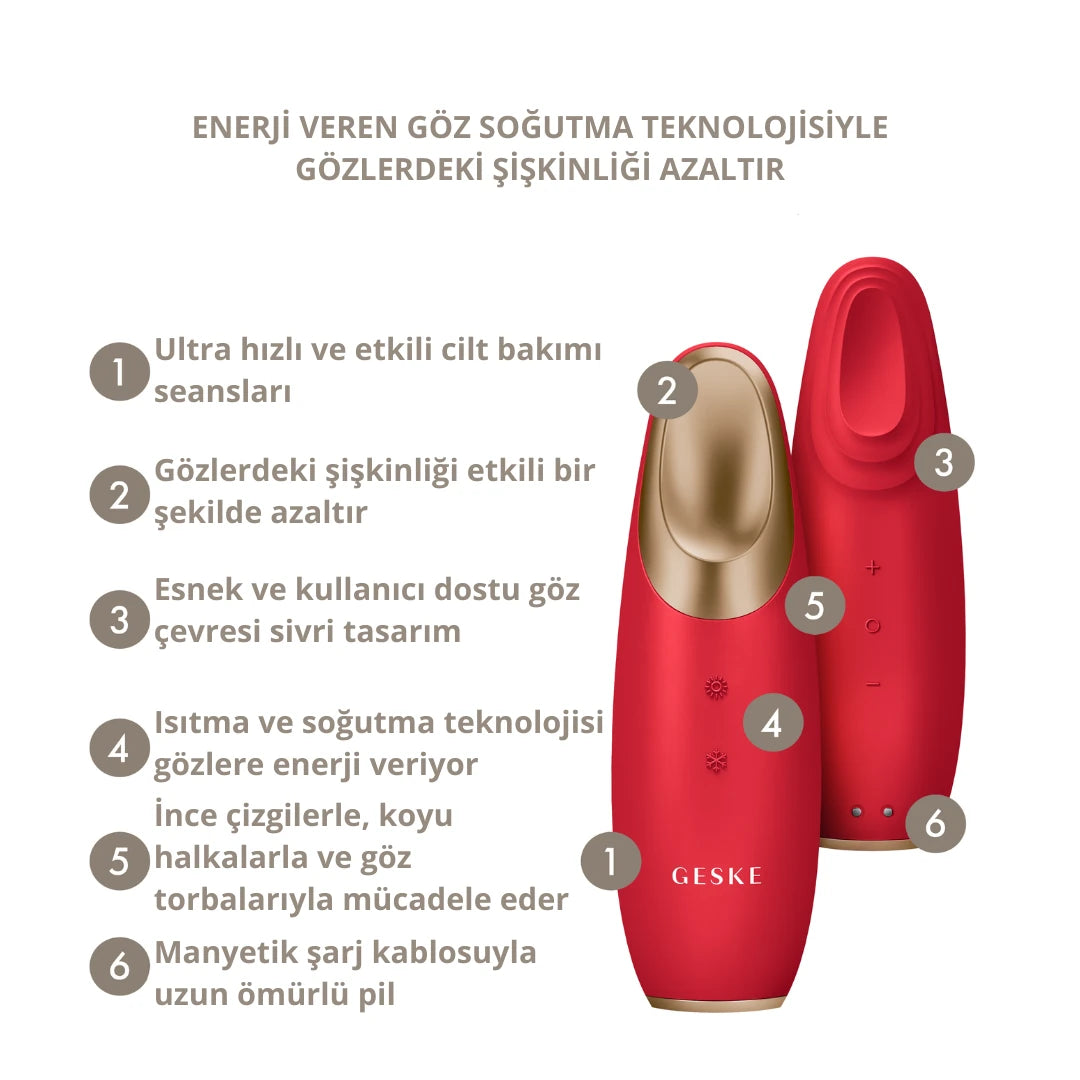 Geske-Titreşimli Soğutma Ve Isıtma Sağlayan Akıllı Göz Çevresi Masaj Cihazı | Warm & Cool Eye Energizer-Cilt Bakım Aletleri-9-roqelvaxirum.shop