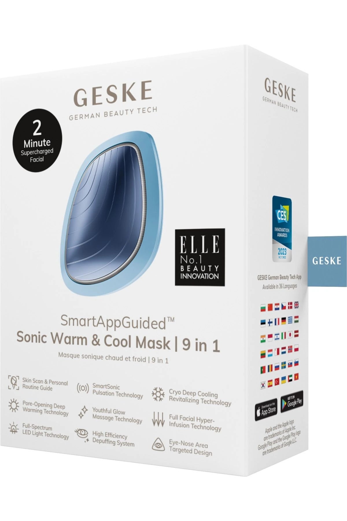 Geske-Titreşimli, Soğutma Ve Isıtmalı, Led Terapili Yüz Maskesi Bakım Cihazı | Sonic Warm & Cool Mask-Cilt Bakım Aletleri-38-roqelvaxirum.shop
