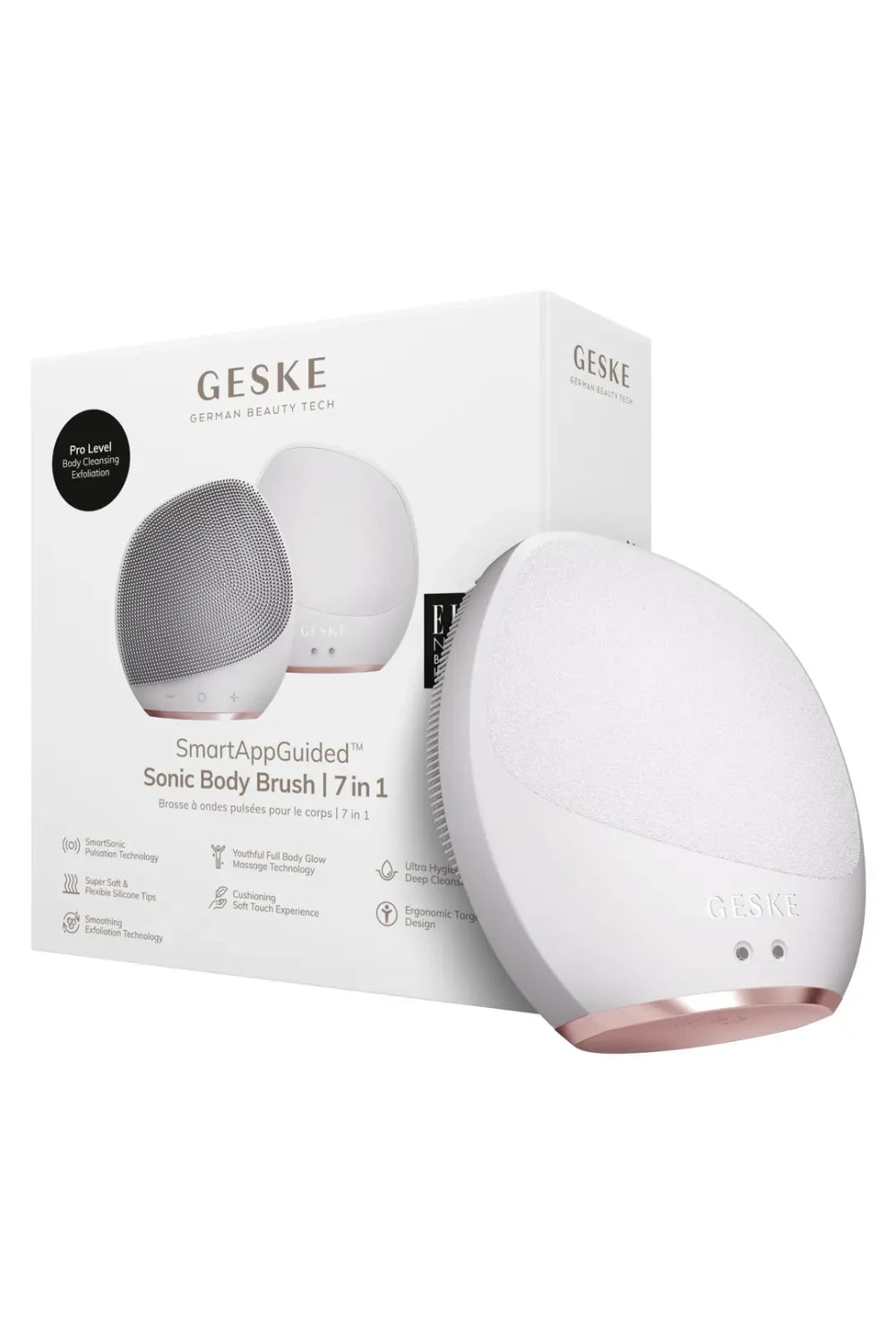Geske-Titreşimli Vücut Fırçası Ve Yoğun Eksfoliyatör | Sonic Body Brush & Intensive Exfoliator-Cilt Bakım Aletleri-25-roqelvaxirum.shop