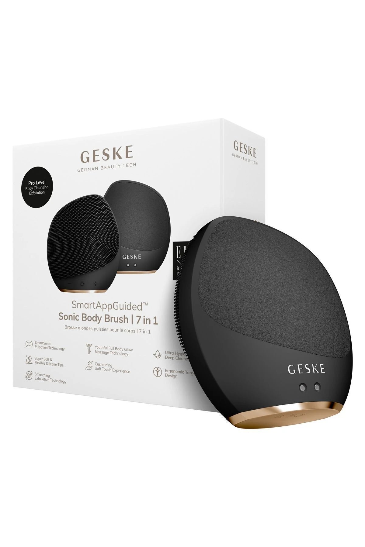 Geske-Titreşimli Vücut Fırçası Ve Yoğun Eksfoliyatör | Sonic Body Brush & Intensive Exfoliator-Cilt Bakım Aletleri-35-roqelvaxirum.shop
