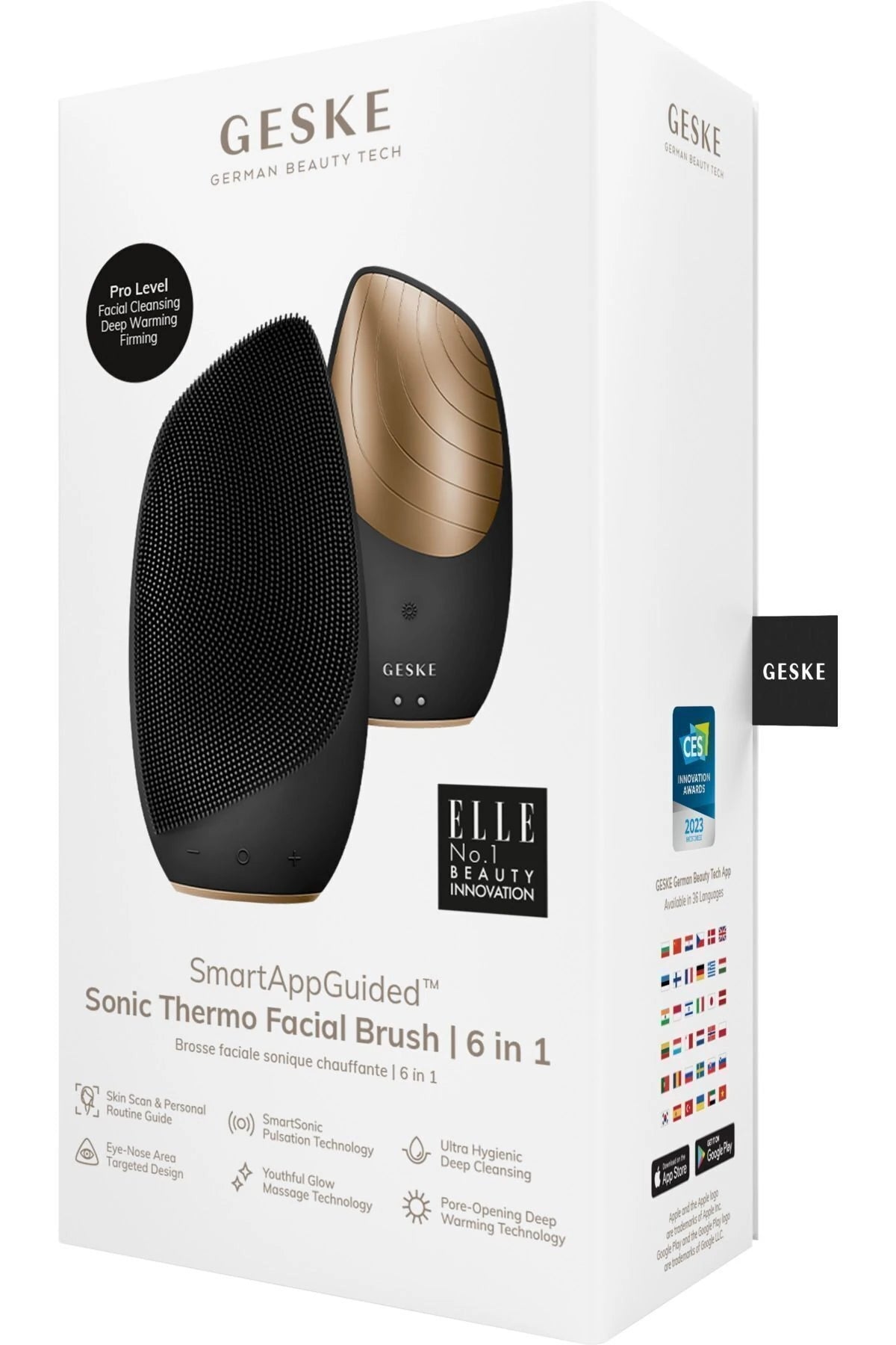 Geske-Titreşimli Yüz Temizleme Ve Isılı Masaj Cihazı | Sonic Thermo Facial Brush-Cilt Bakım Aletleri-19-roqelvaxirum.shop
