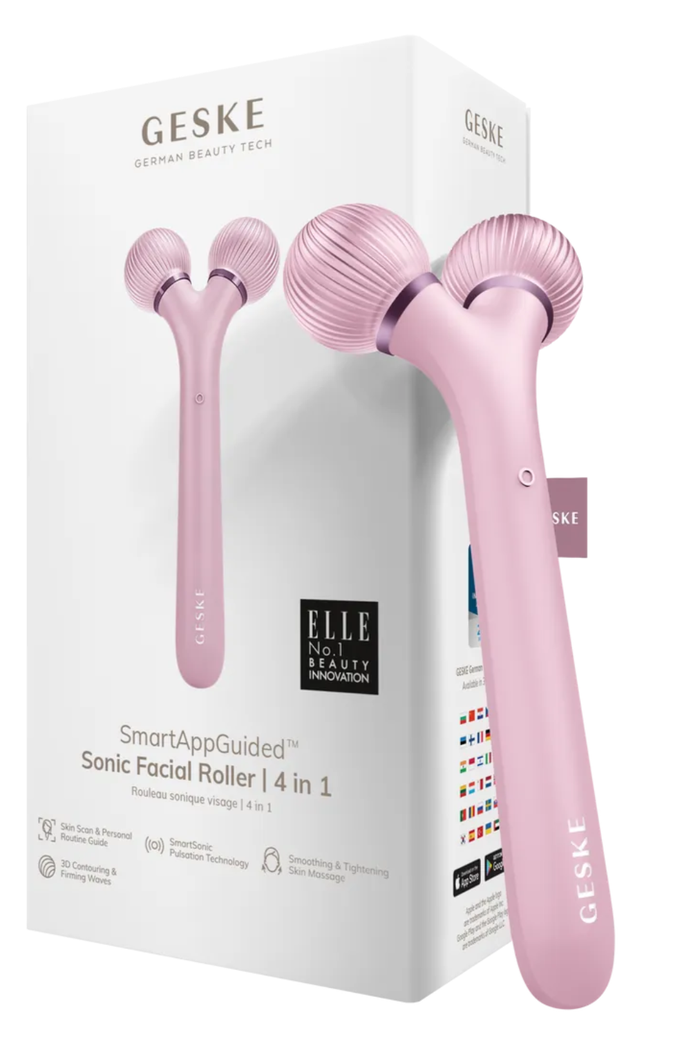 Geske-Titreşimli, Yüz şekillendirici Roller Masaj Cihazı | Sonic Facial Roller-Cilt Bakım Aletleri-10-roqelvaxirum.shop