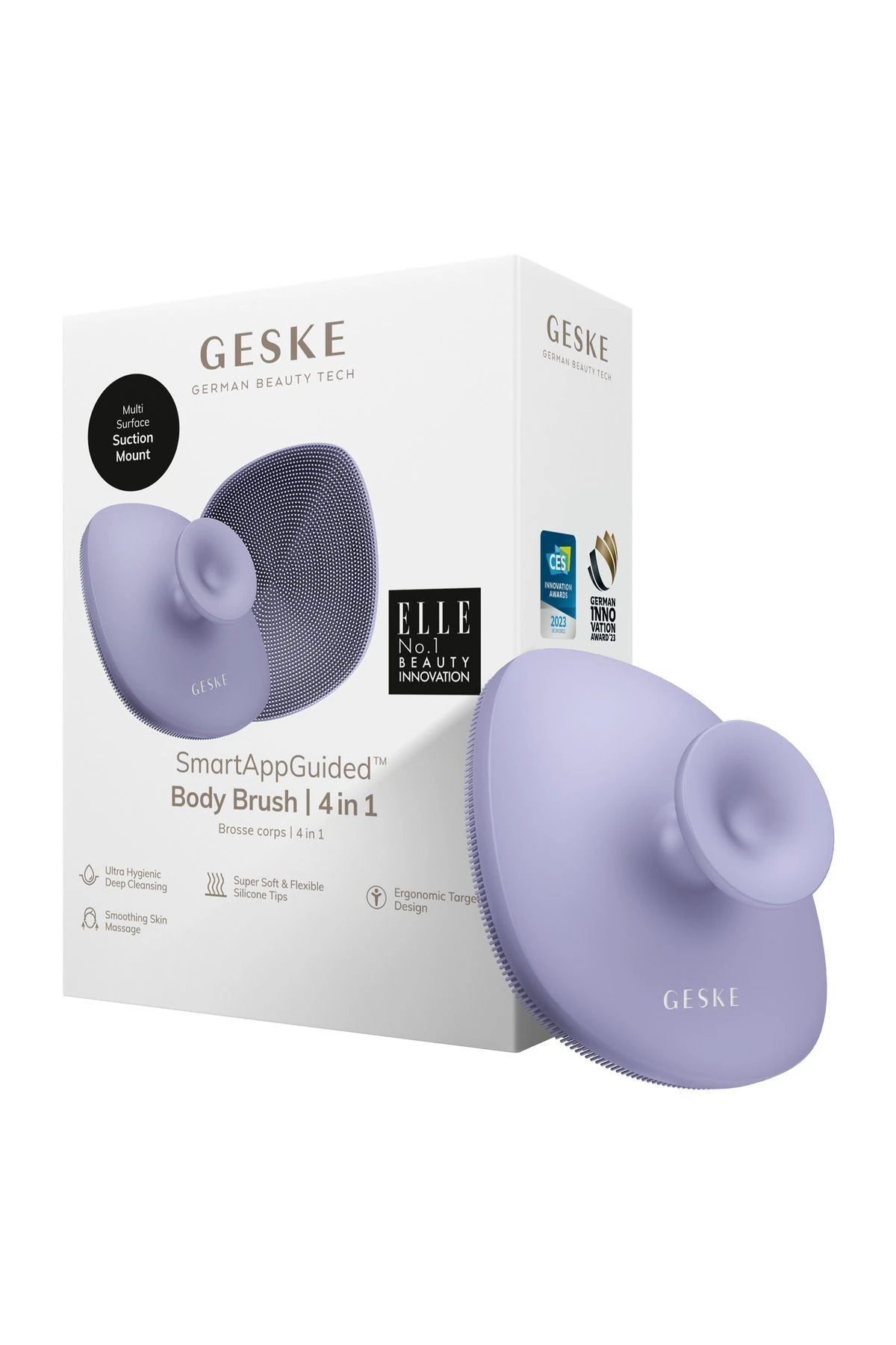 Geske-Yumuşak Silikonlu Vücut Temizleme Fırçası | Body Brush-Cilt Bakım Aletleri-8-roqelvaxirum.shop