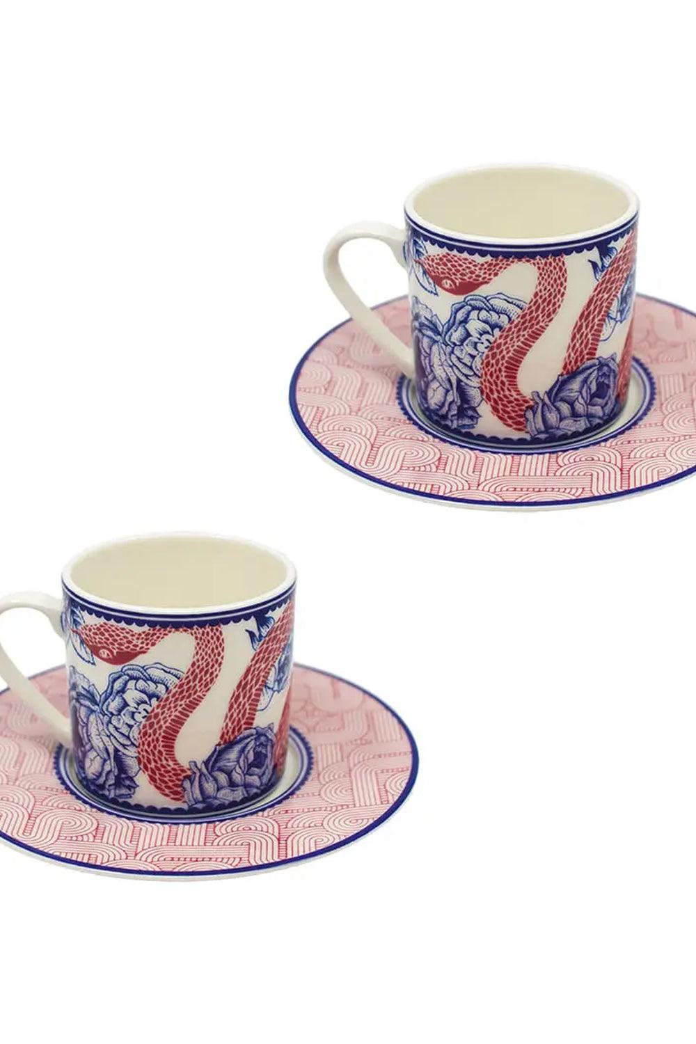 Gorgo Iruka-Kahve Fincanı 2'li Rose Of Medusa-Bardak-2-roqelvaxirum.shop