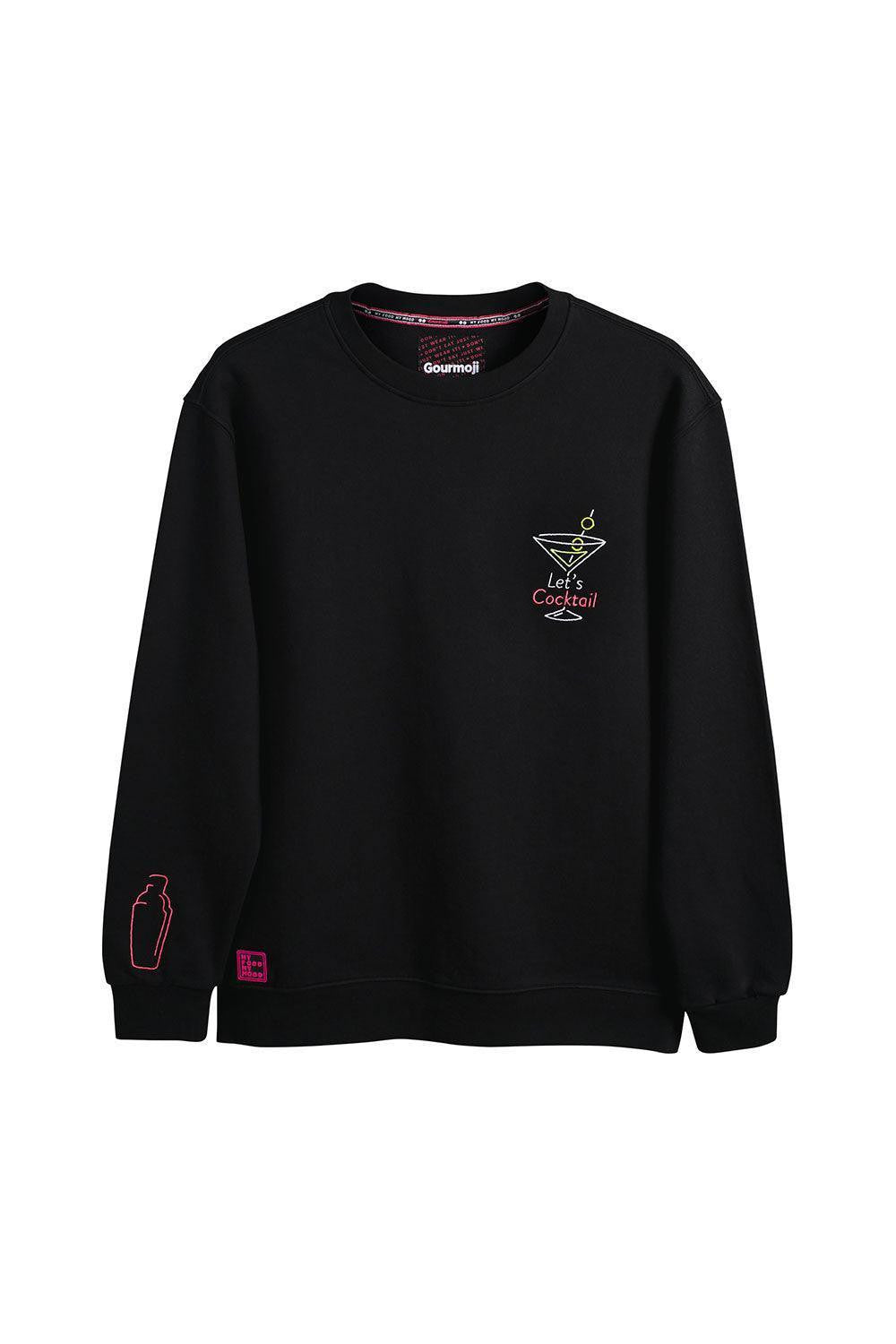 Gourmoji-Let's Cocktail Neon Series-Sweatshirts & Hoodies-2-roqelvaxirum.shop