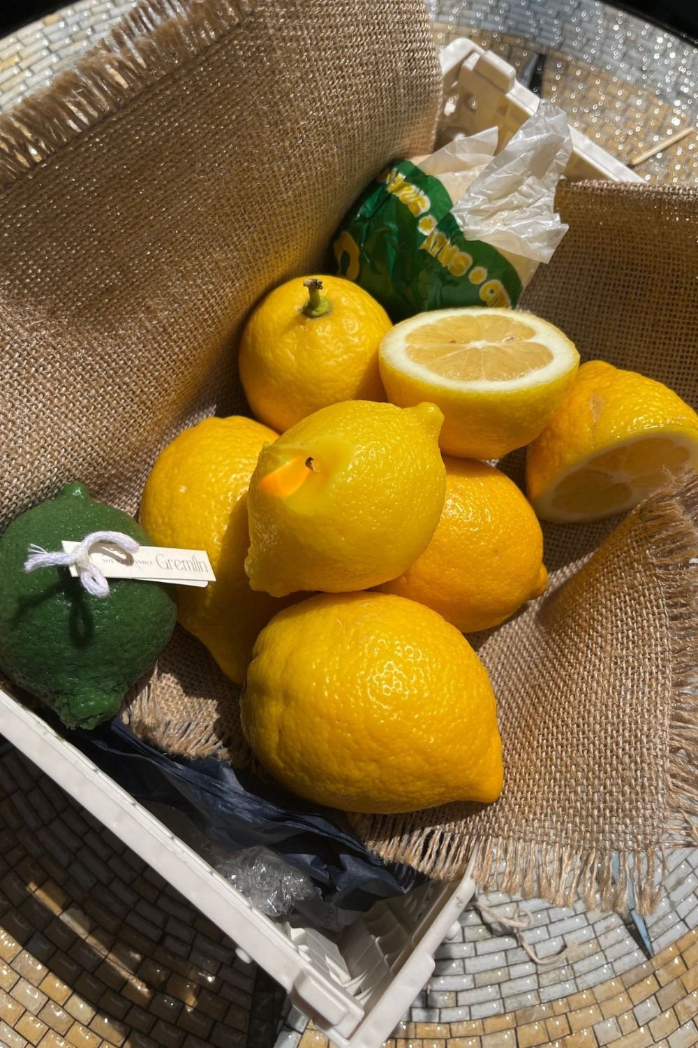 Gremlin Candles-Limon Mum-Mumluk & Şamdan-1-roqelvaxirum.shop