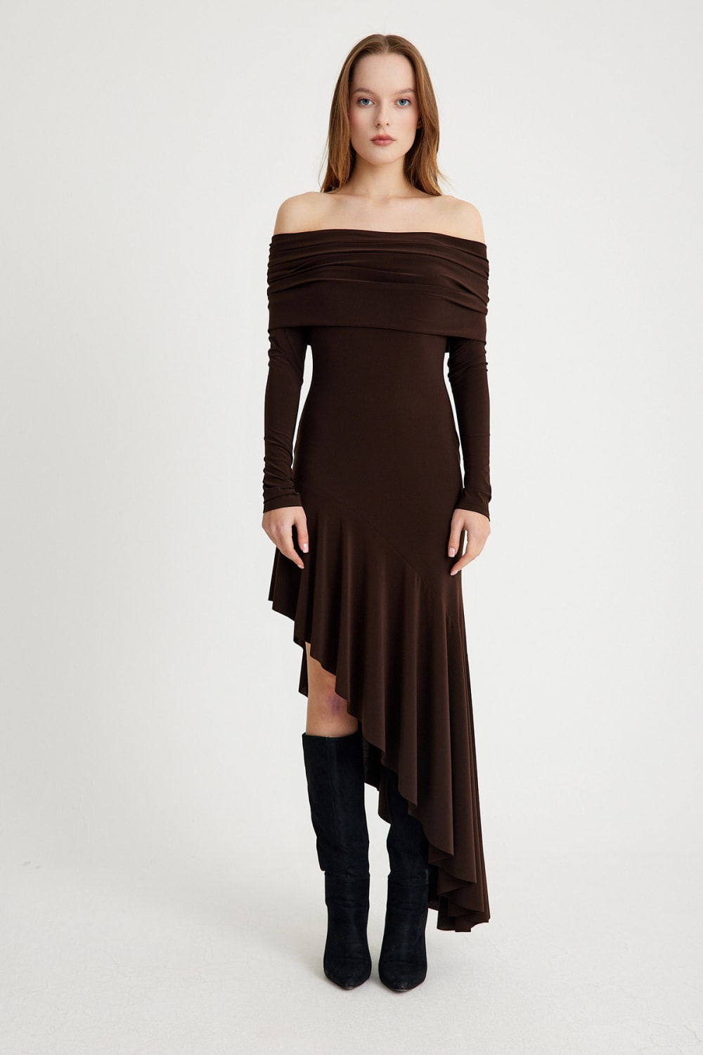 Growny-Florencia Elbise-Elbise-3-roqelvaxirum.shop