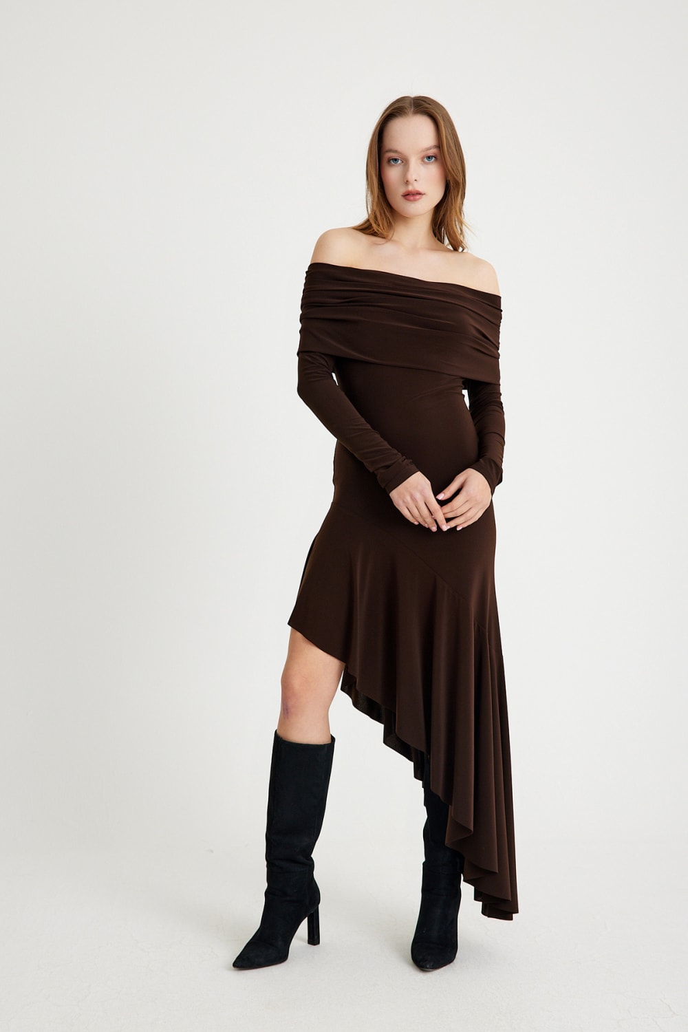 Growny-Florencia Elbise-Elbise-6-roqelvaxirum.shop