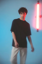 Gruff-De Base Black T-Shirt-T-Shirts-1-roqelvaxirum.shop