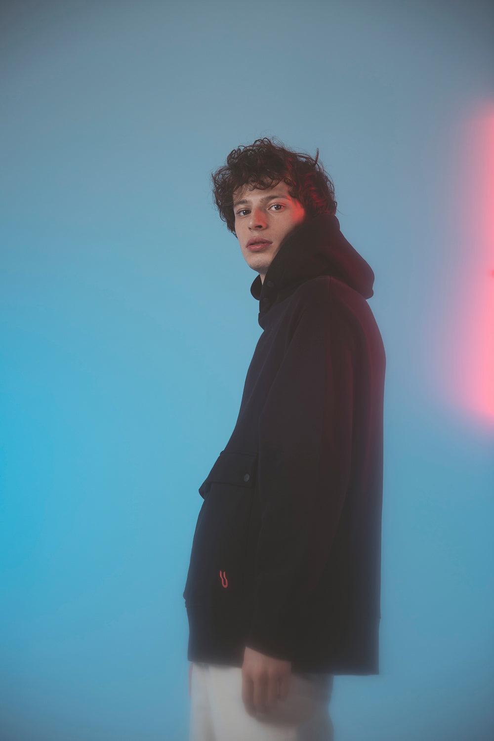 Gruff-Nuage Black Hoodie-Sweatshirts & Hoodies-1-roqelvaxirum.shop