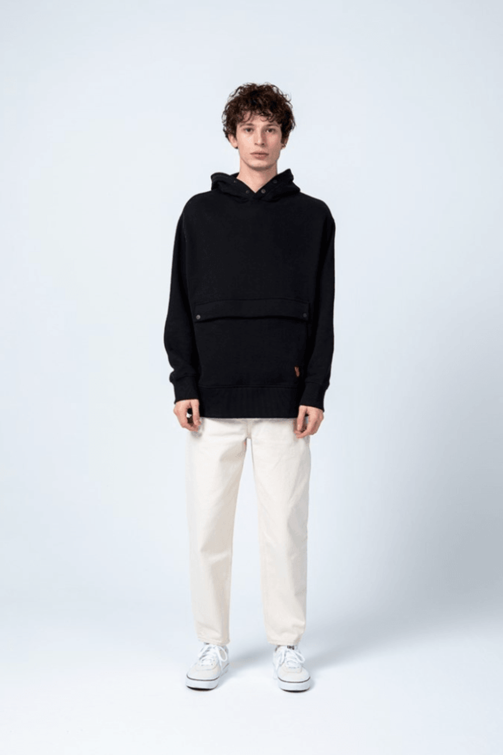 Gruff-Nuage Black Hoodie-Sweatshirts & Hoodies-3-roqelvaxirum.shop
