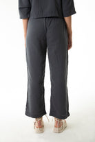 Handarte Los Angeles-Antrasit Müslin Pantolon-Pantolon-9-roqelvaxirum.shop