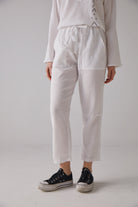 Handarte Los Angeles-Beyaz Yoga Pantolonu-Pantolon-2-roqelvaxirum.shop