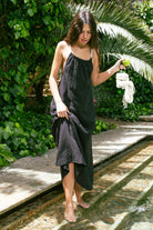Handarte Los Angeles-Sırt Çapraz Siyah Müslin Kibele Elbise-Elbise-3-roqelvaxirum.shop