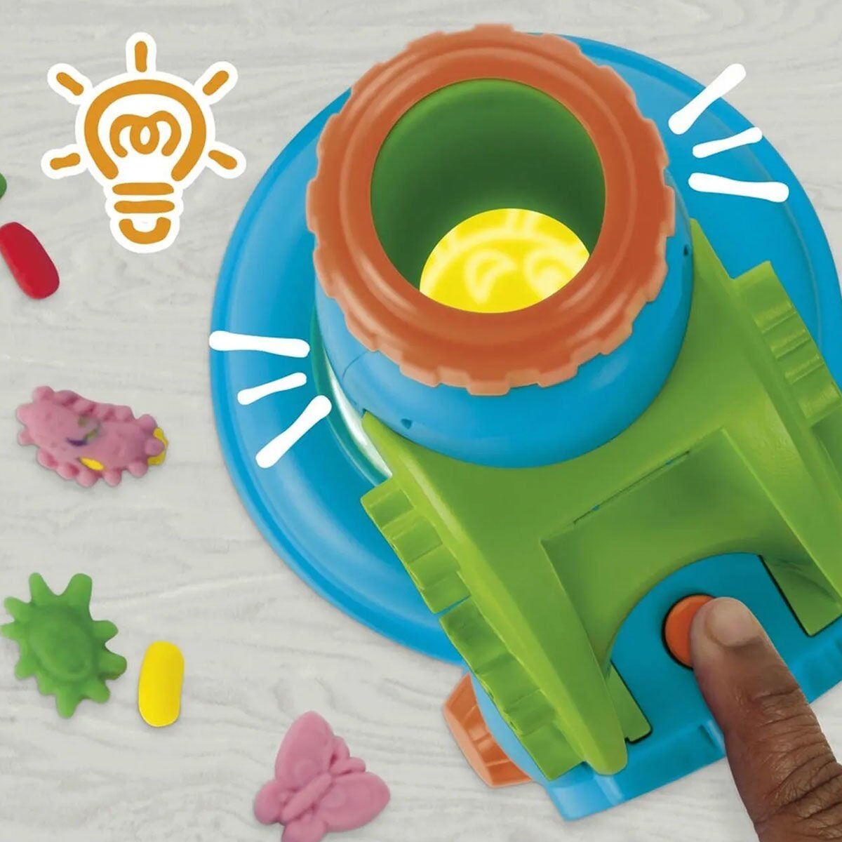 G0494 Play-Doh Işıklı Mikroskop Oyun Seti +3 Yaş