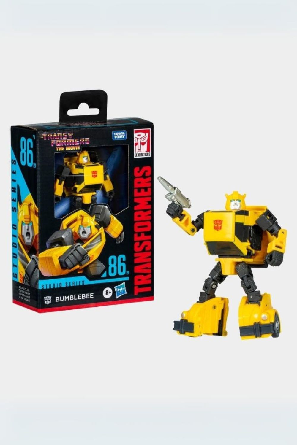 Hasbro-Transformers Studio Series Deluxe Bumblebee Transformers: The Movie Aksiyon Figürü-Figürler-7-roqelvaxirum.shop