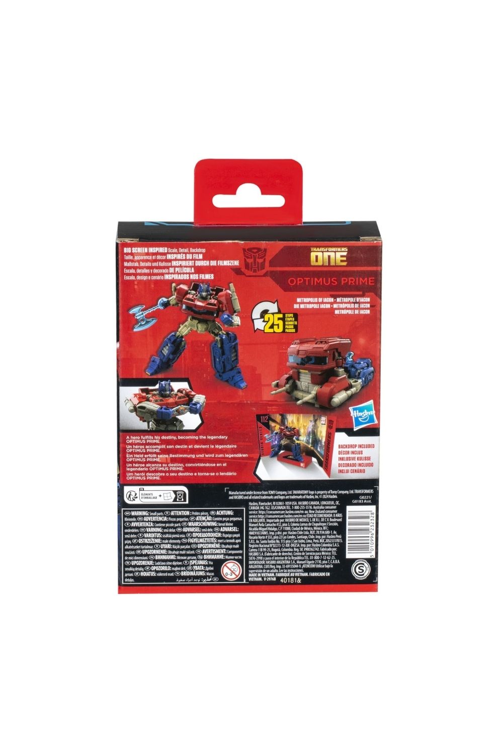 Hasbro-Transformers Studio Series Deluxe Optimus Prime Transformers: One Aksiyon Figürü-Figürler-6-roqelvaxirum.shop