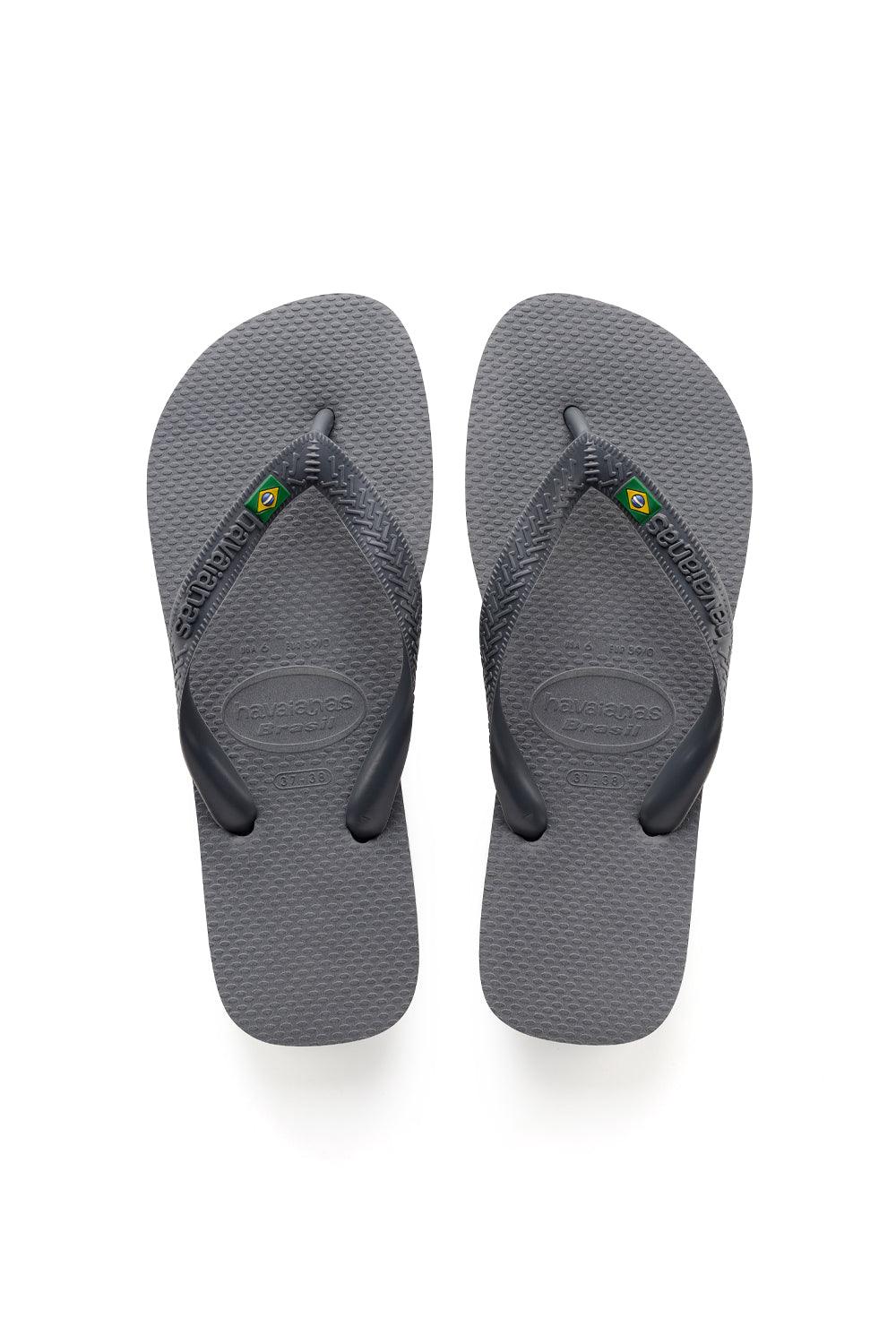 Havaianas-Brasil Steel Grey-Sandalet & Terlik-1-roqelvaxirum.shop